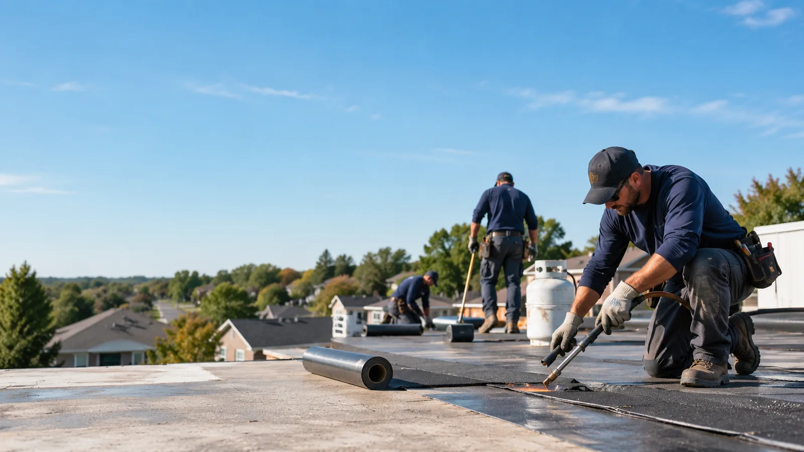 Flat Roof Leak Repair providers in Delmont, SD